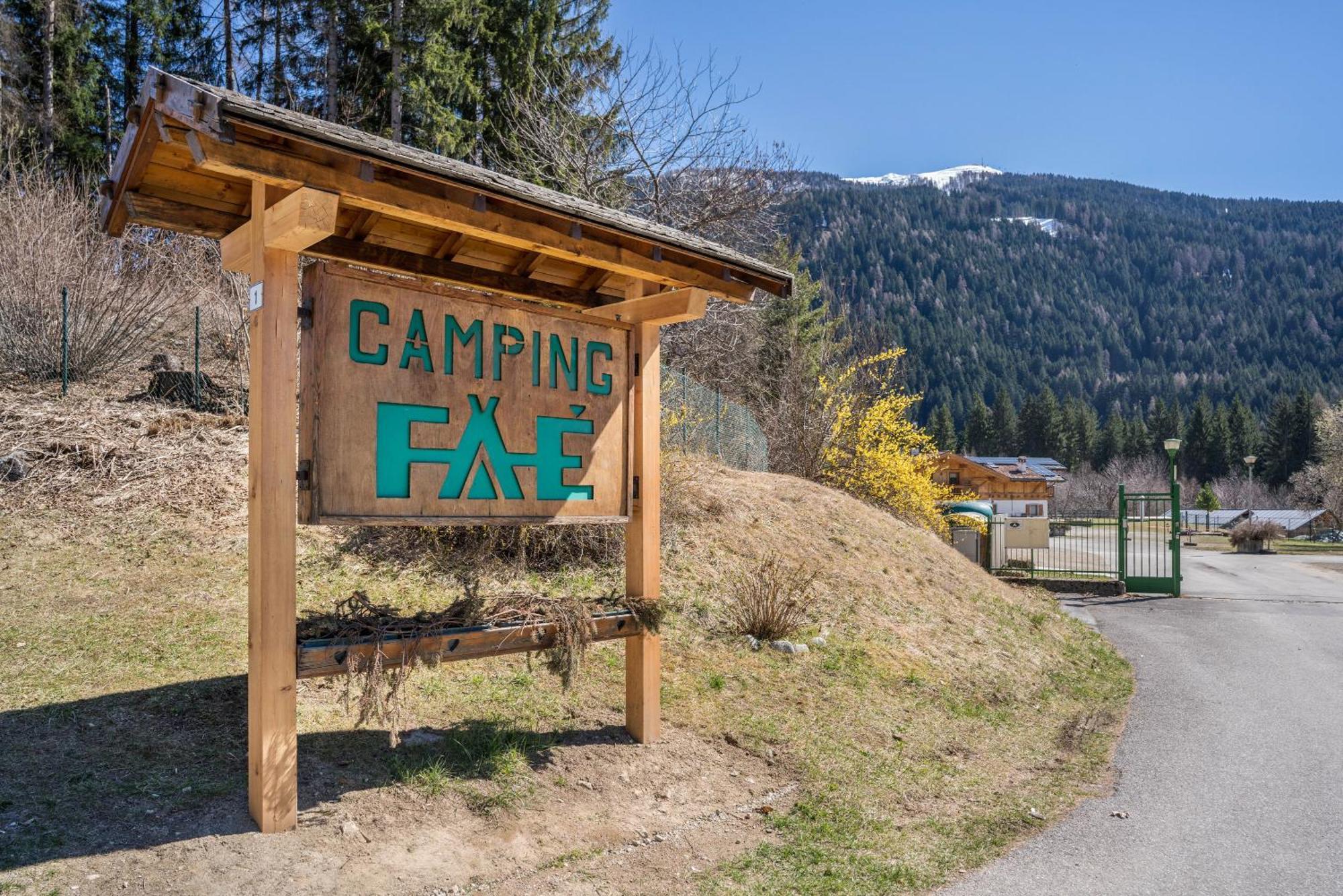 Chalet Camping Fae 1 Madonna Esterno foto