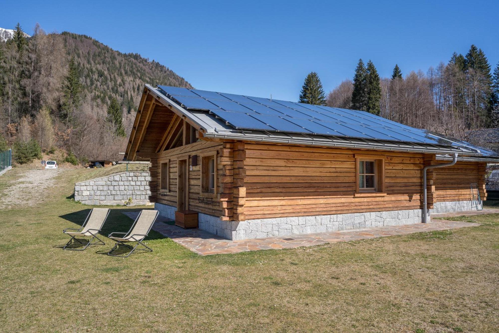 Chalet Camping Fae 1 Madonna Esterno foto